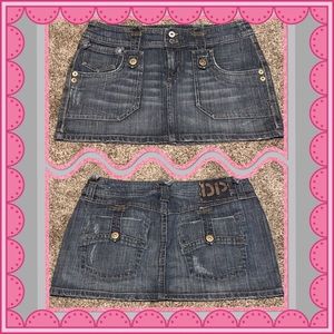 Denim Mini Skirt sz. 9
